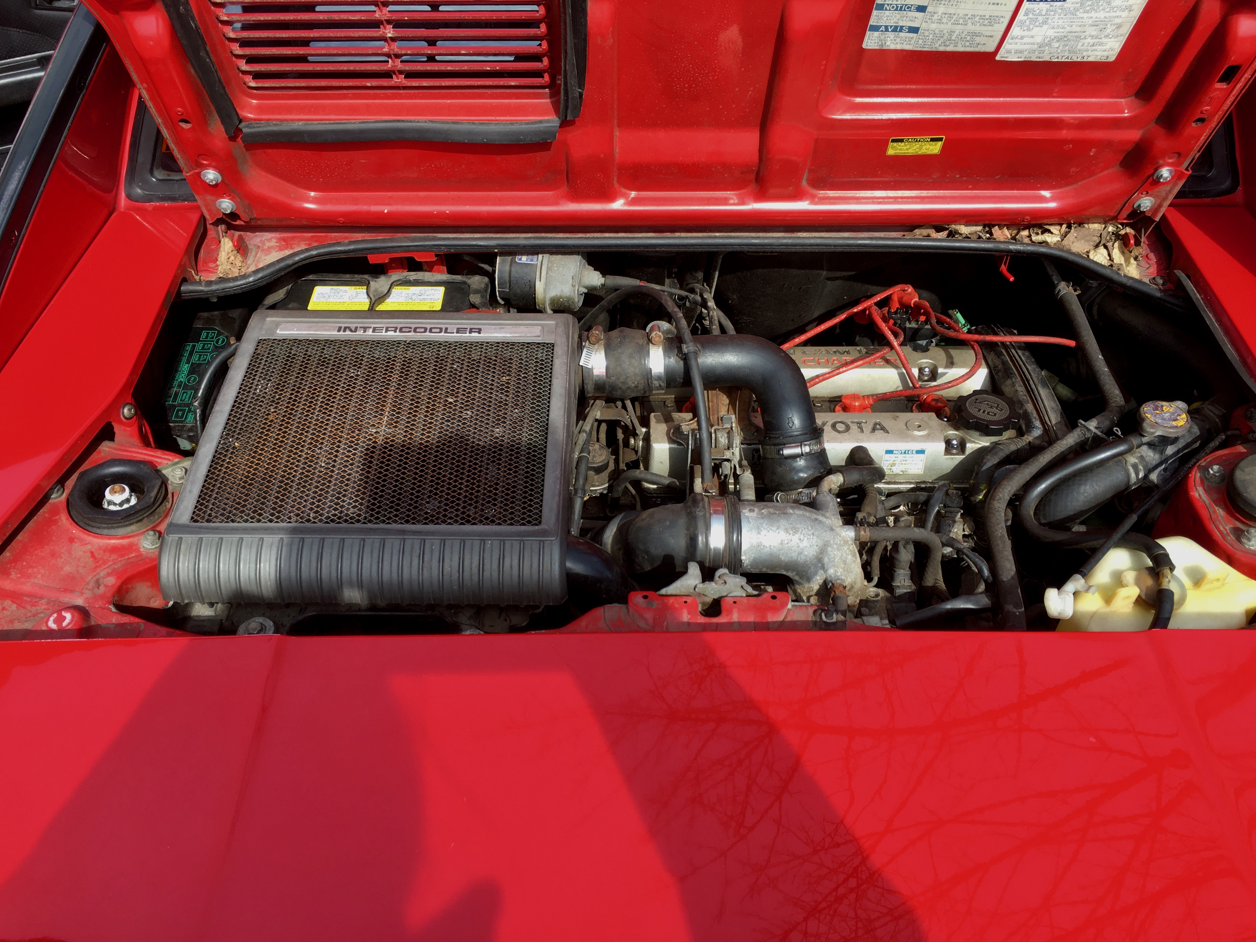 1988 Toyota MR2 Supercharged T Top 1.6L 4 Cylinder 4A GZE Mid Engine RWD 4 Speed Automatic — photo 93